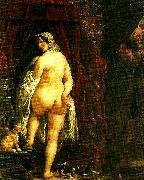 Jacob Jordaens konung kandaules av lydien visar sin gemal for gyges Germany oil painting artist